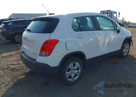 2016 Chevrolet Trax 1Ls z USA, uszkodzony, nr VIN 3GNCJKSB0GL236687